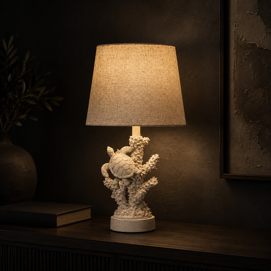 Luxora Coralia™ | Sculptural Table Lamp