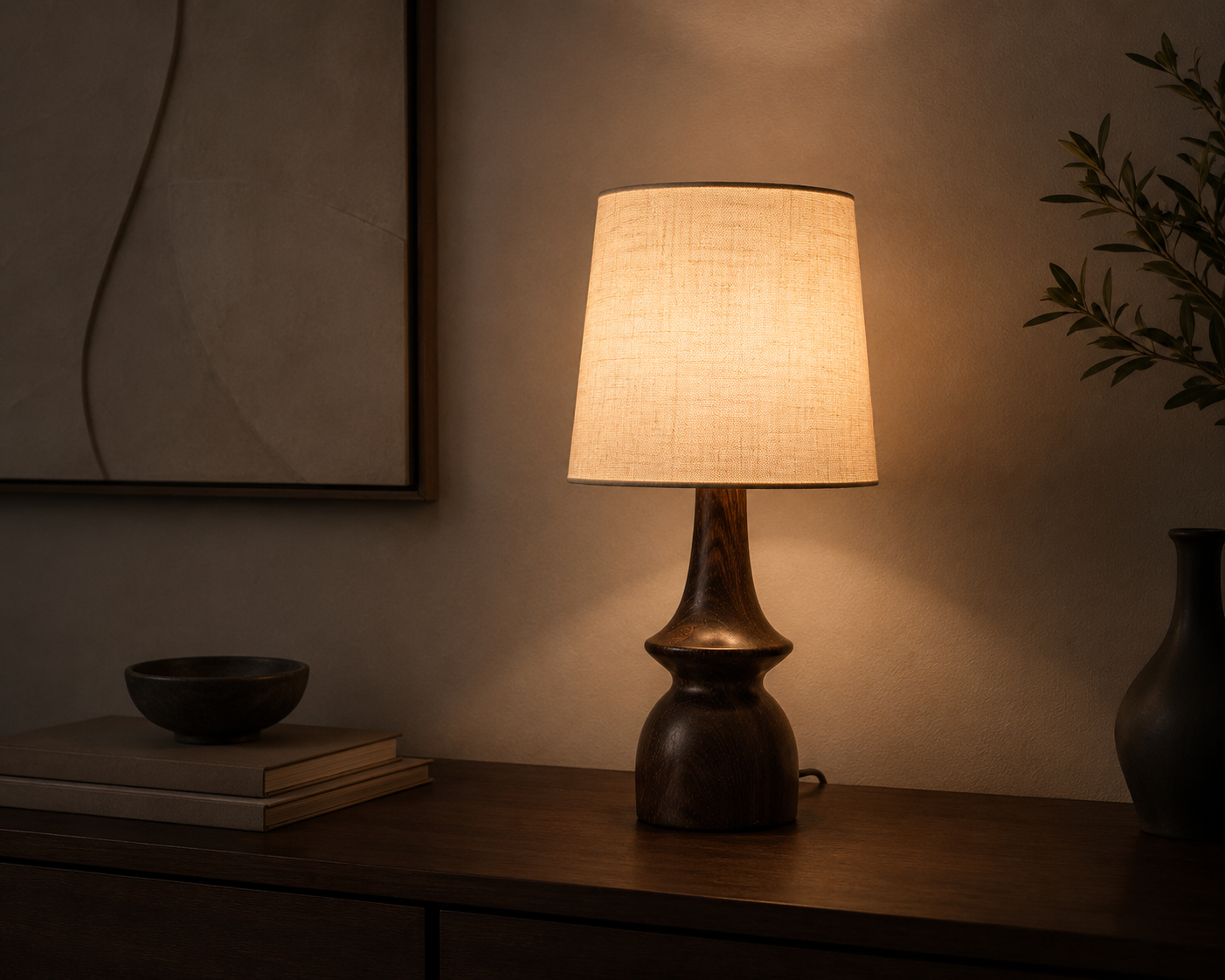 Luxora Forma™ | Sculptural Table Lamp