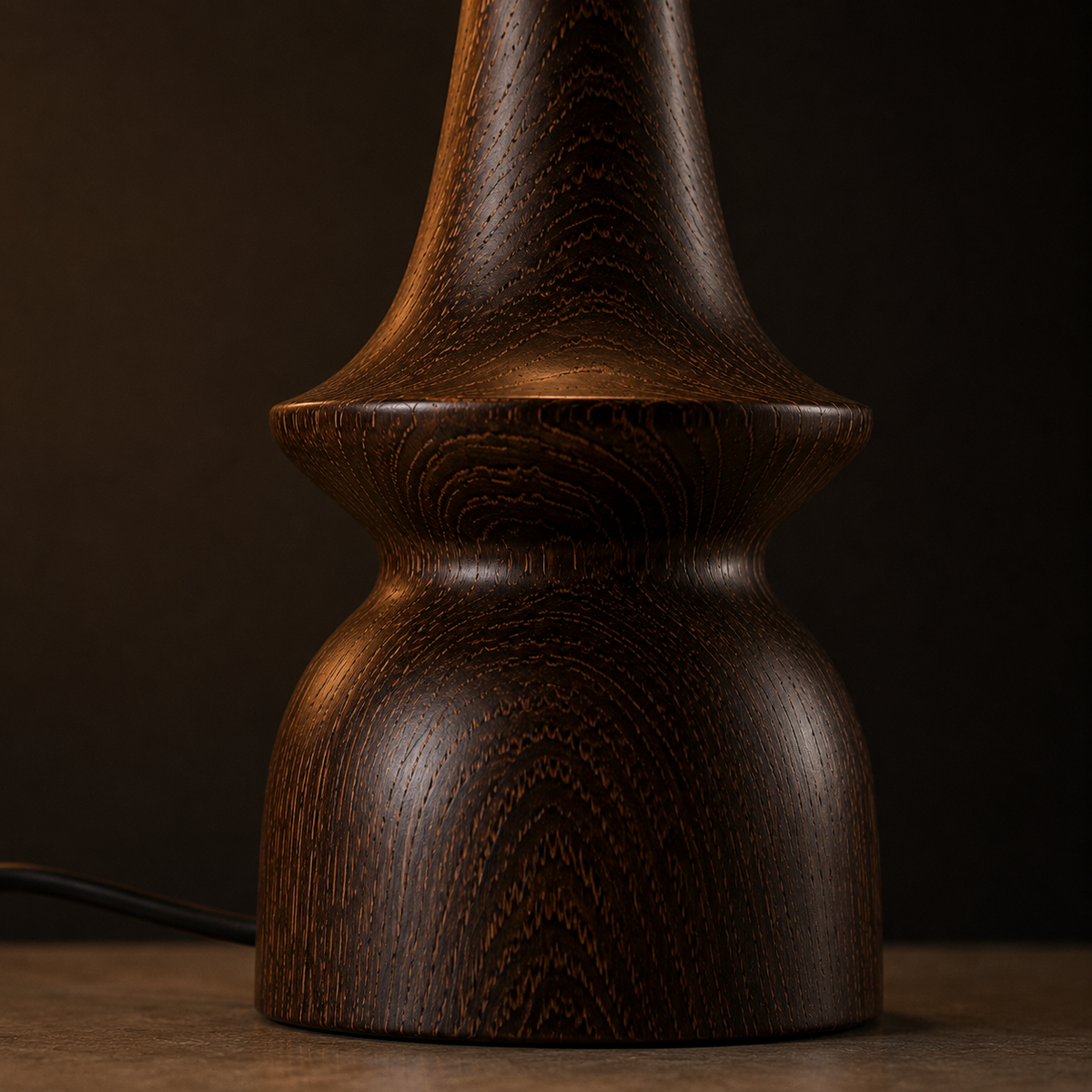 Luxoa Elowen™ | Sculptural Wood Table Lamp