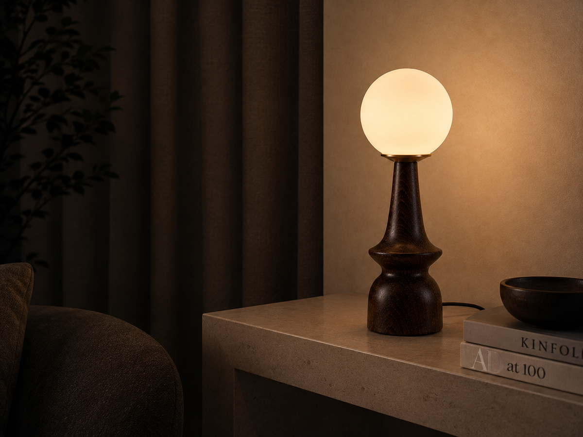 Luxoa Elowen™ | Sculptural Wood Table Lamp