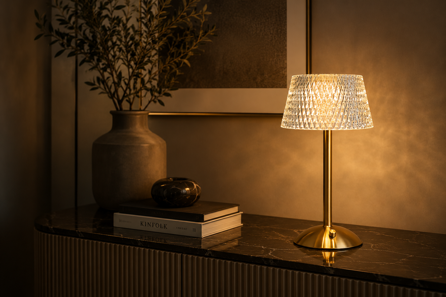 Luxora Crystal Prism™ | Premium Crystal Table Lamp