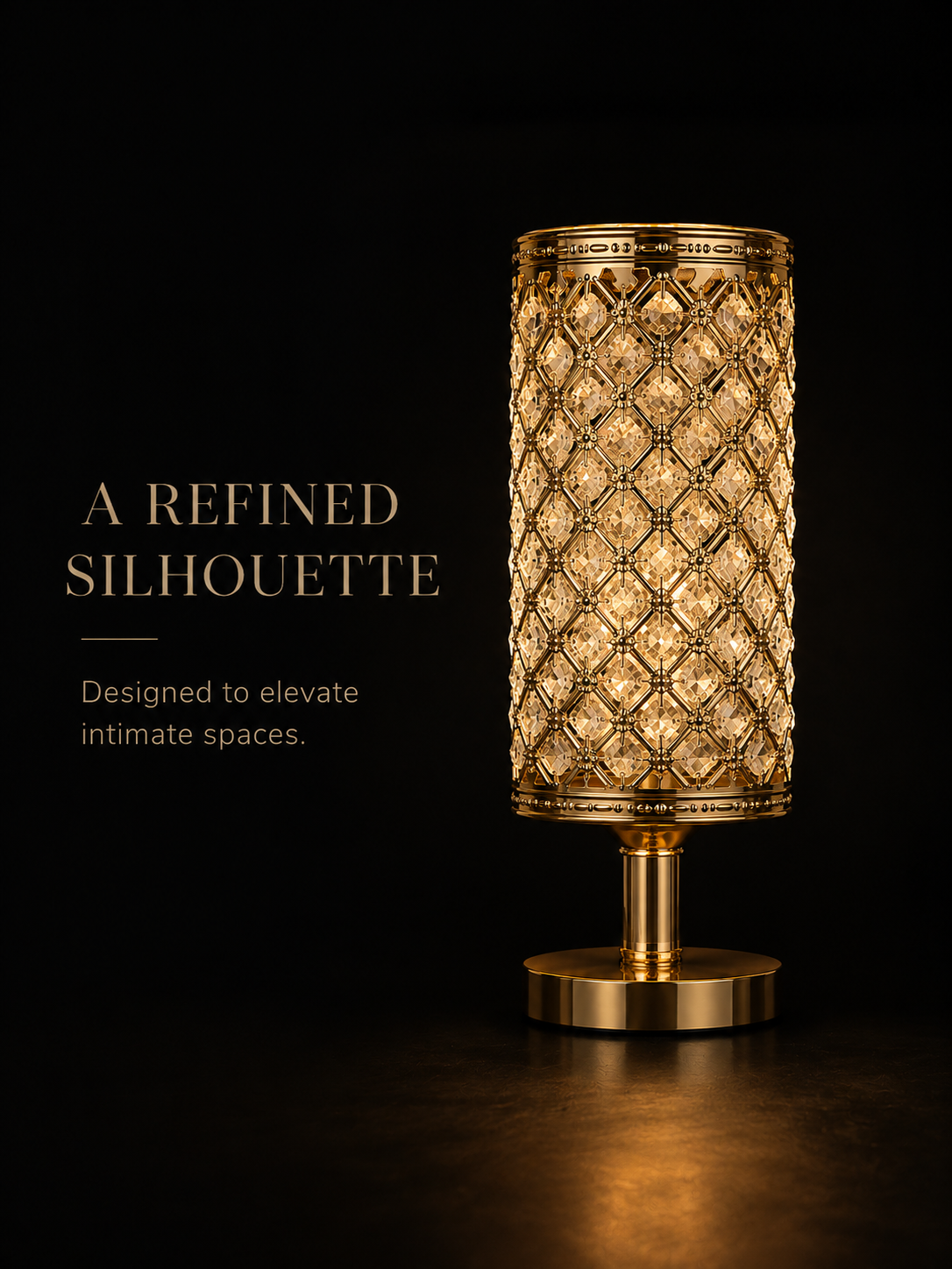 Luxora Lattice Glow™ | Premium Decorative Table Lamp