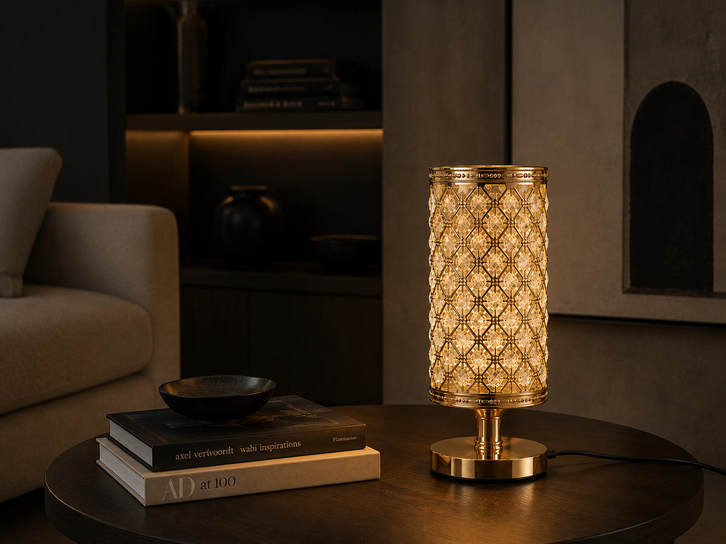 Luxora Lattice Glow™ | Premium Decorative Table Lamp