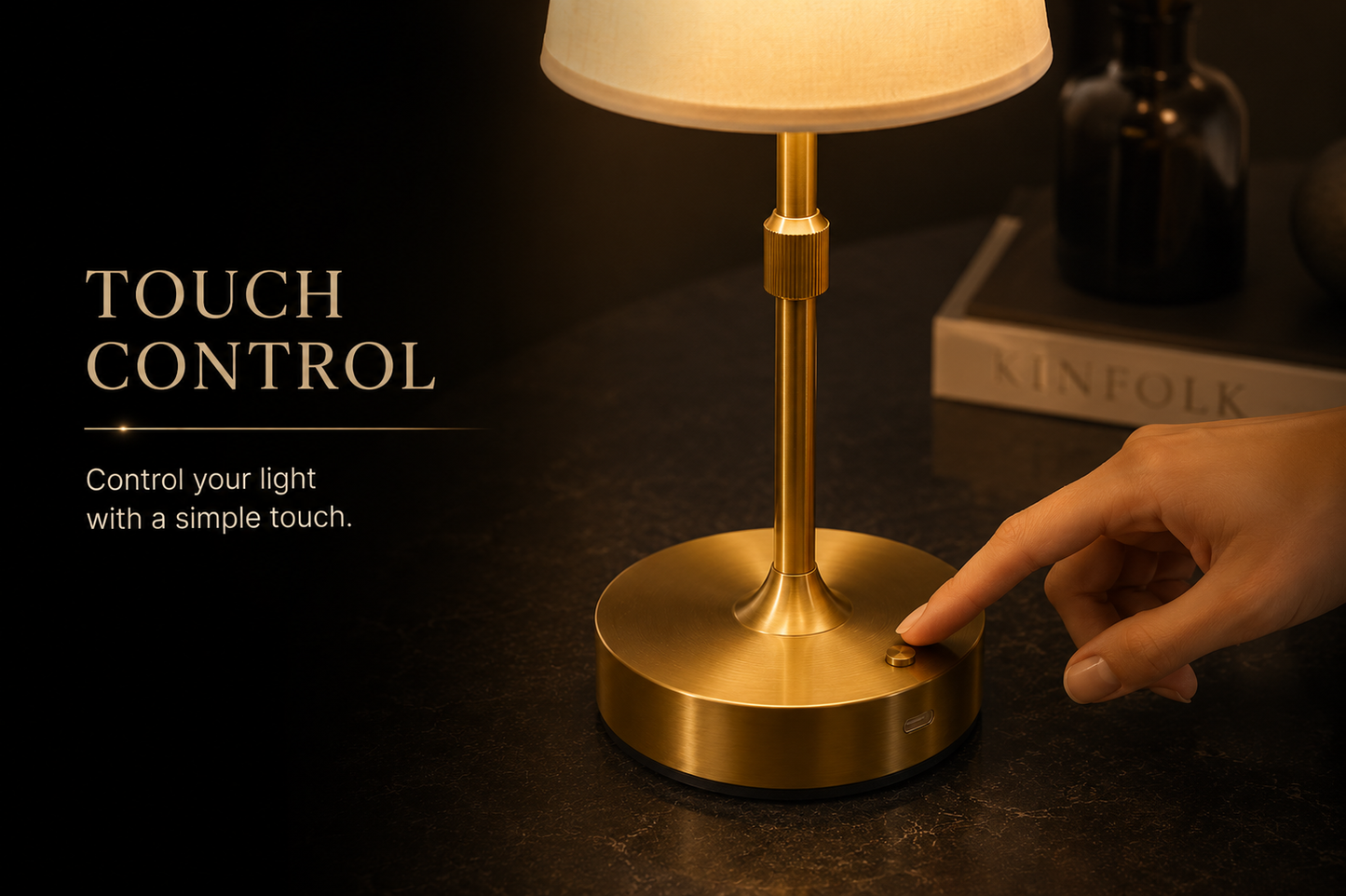 Luxora Luma Extend™ | Rechargeable Adjustable Table Lamp