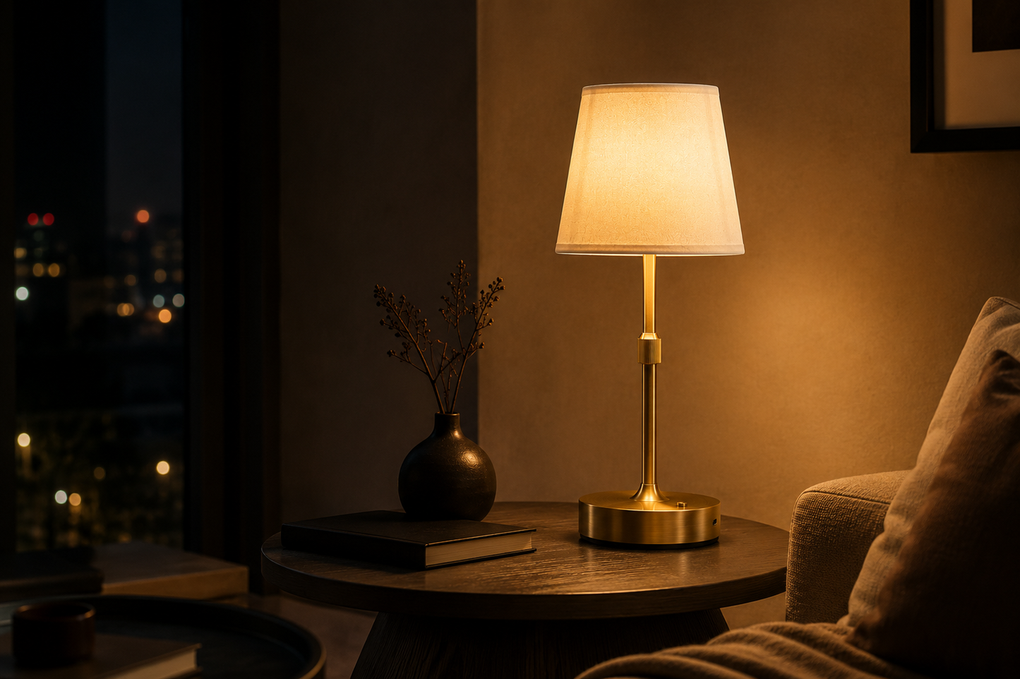 Luxora Luma Extend™ | Rechargeable Adjustable Table Lamp