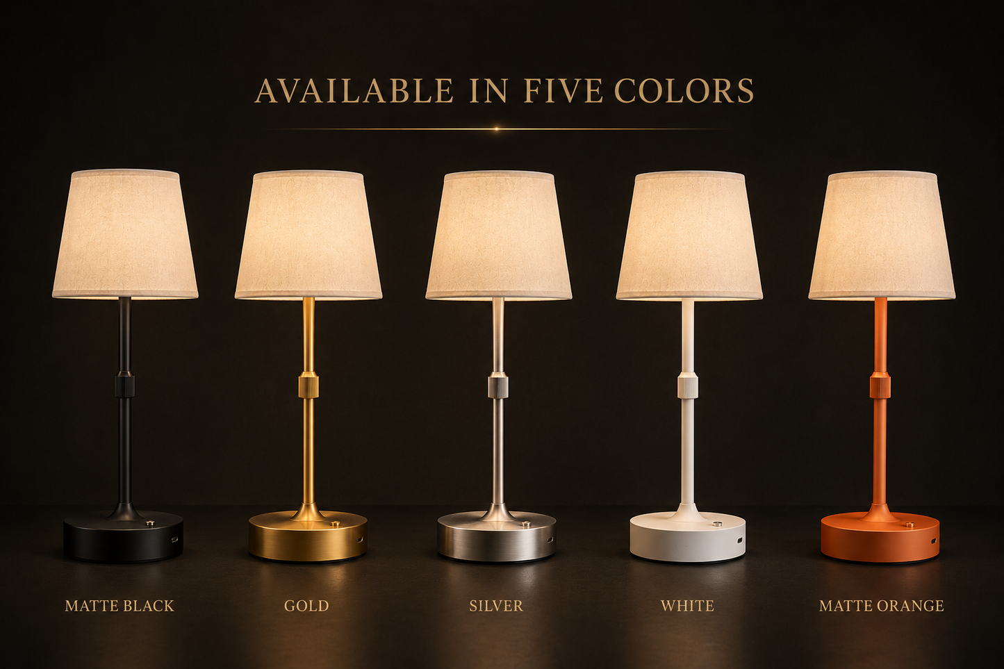 Luxora Luma Extend™ | Rechargeable Adjustable Table Lamp