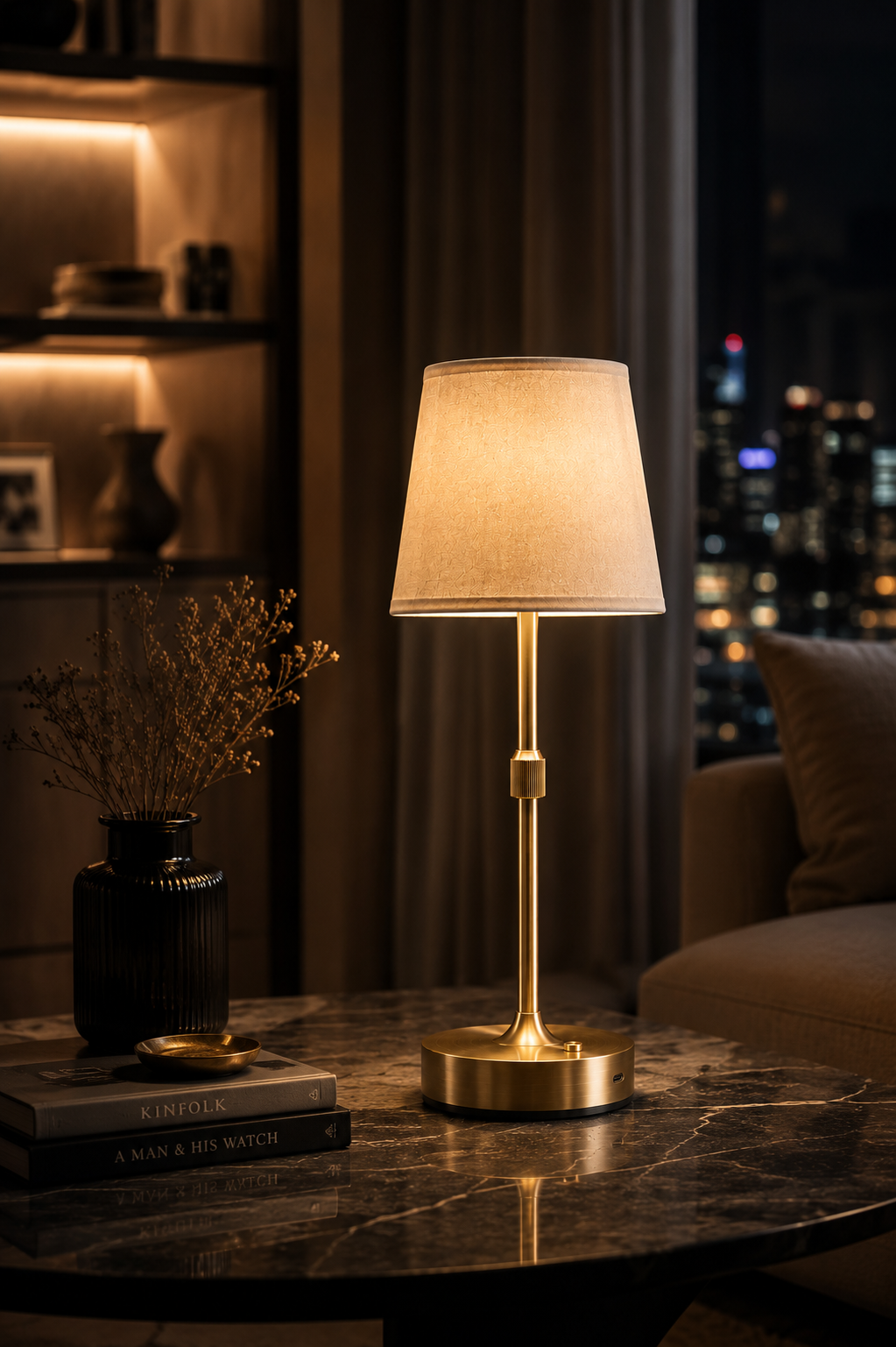 Luxora Luma Extend™ | Rechargeable Adjustable Table Lamp