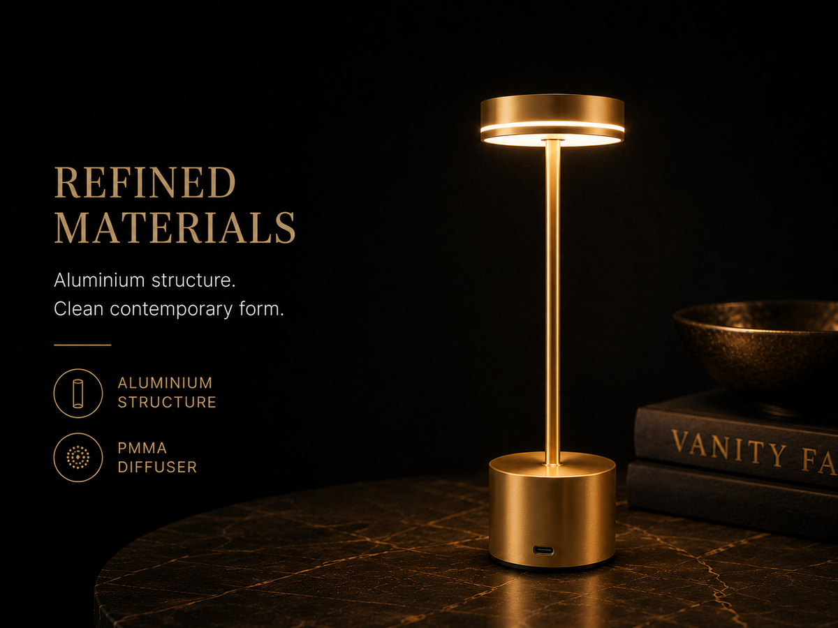 Luxora Aurelia™ | Rechargeable Table Lamp