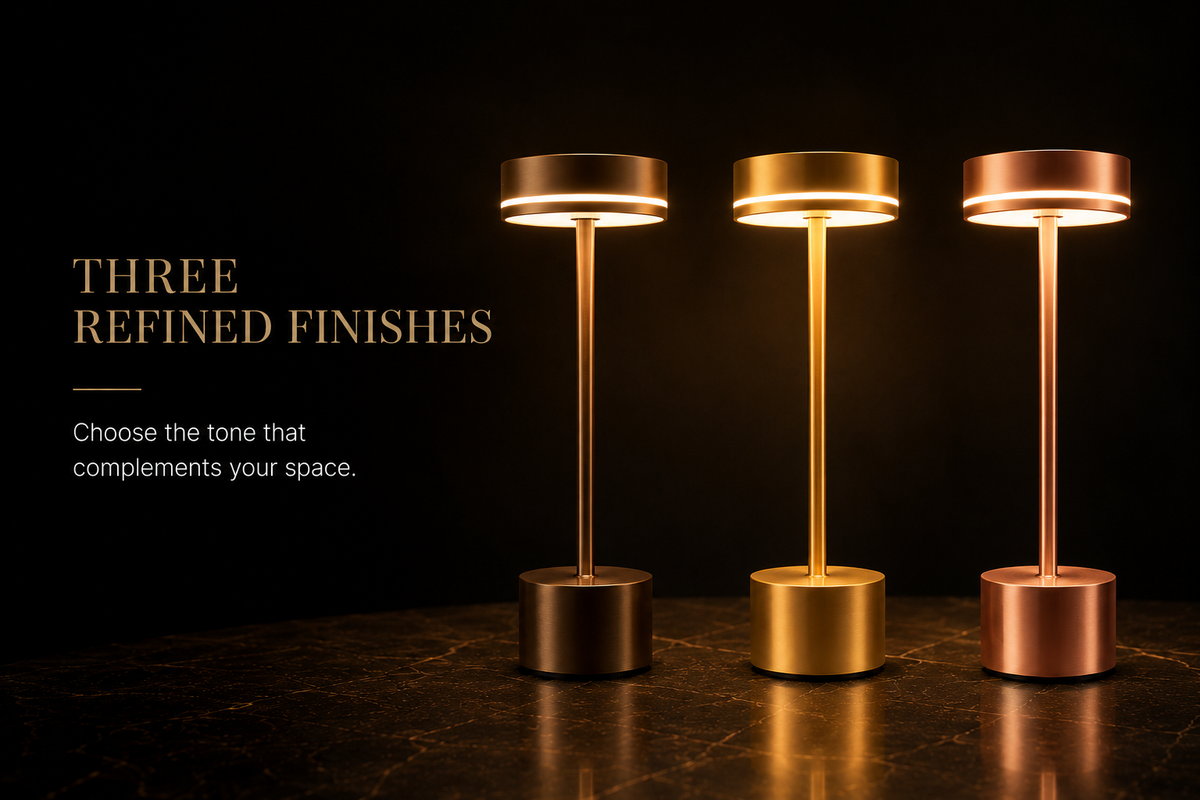 Luxora Aurelia™ | Rechargeable Table Lamp