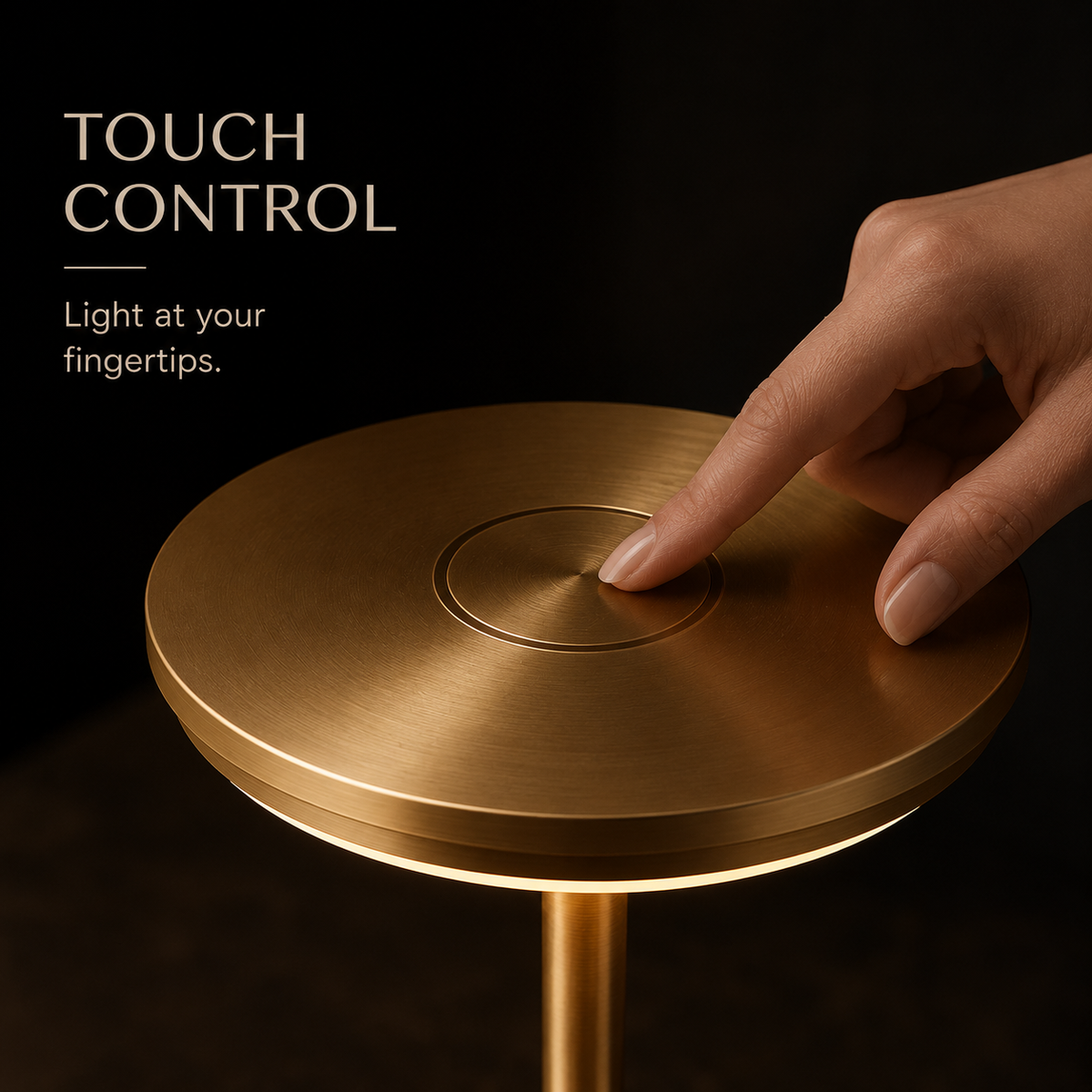 Luxora Halo Beam™ | Designer Table Lamp