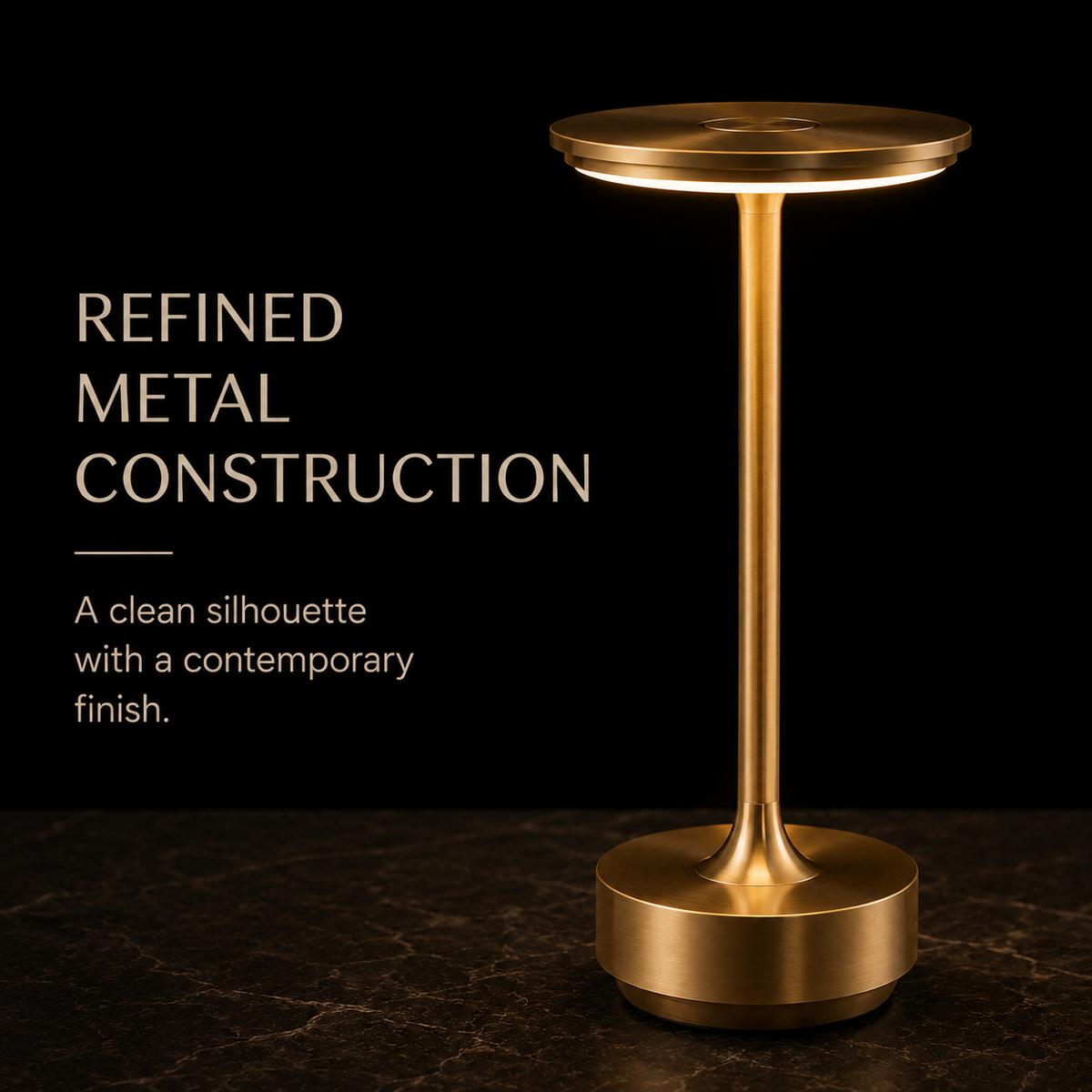 Luxora Halo Beam™ | Designer Table Lamp
