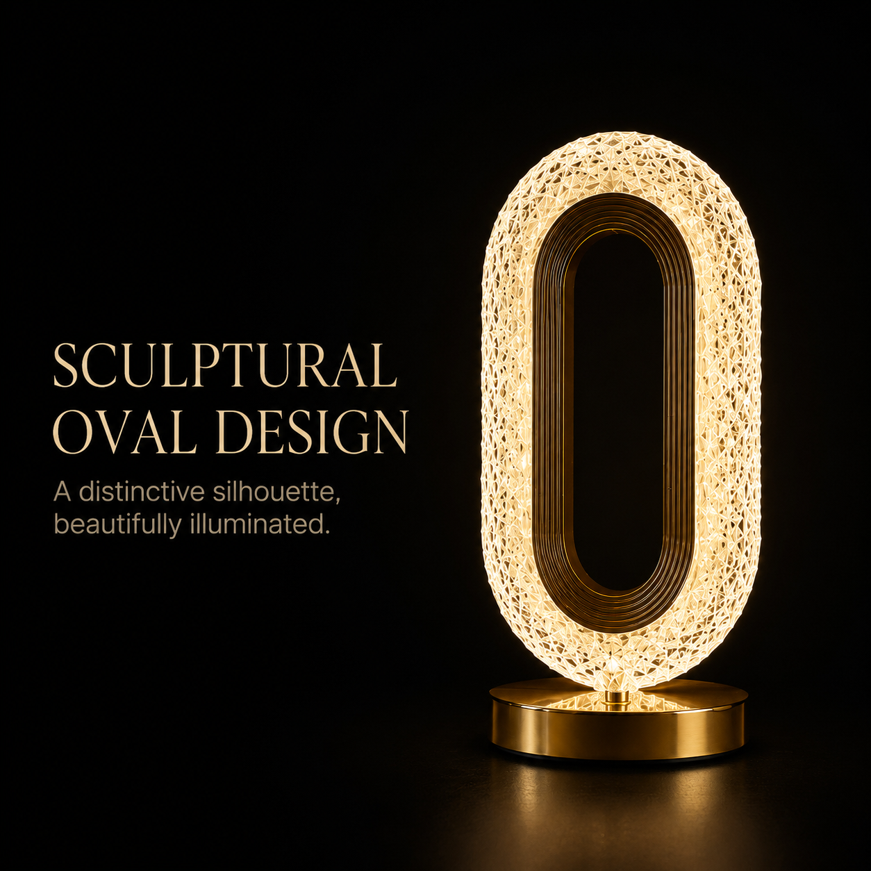 Luxora Aureon™ | Rechargeable Ambient Lamp