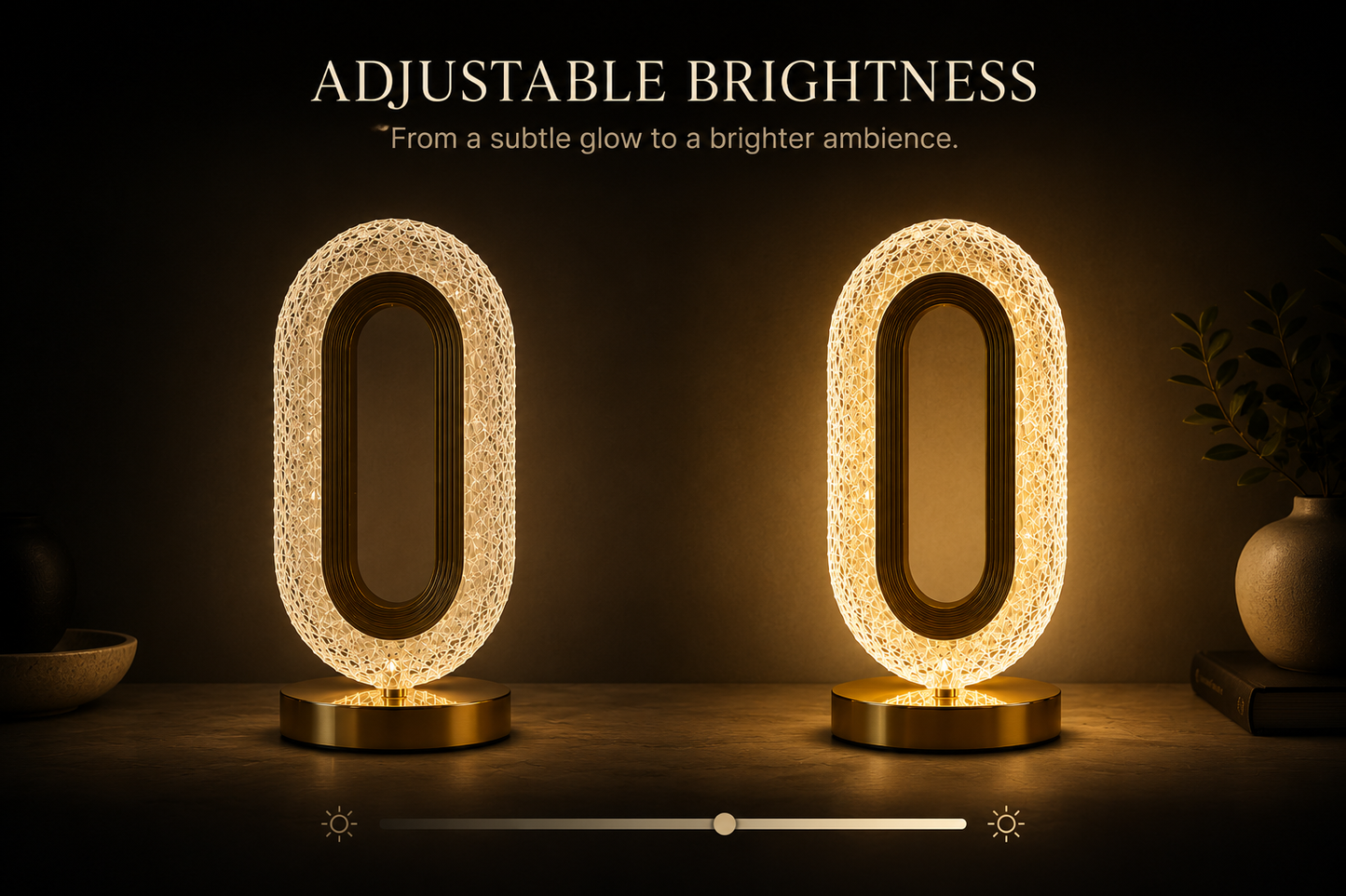 Luxora Aureon™ | Rechargeable Ambient Lamp