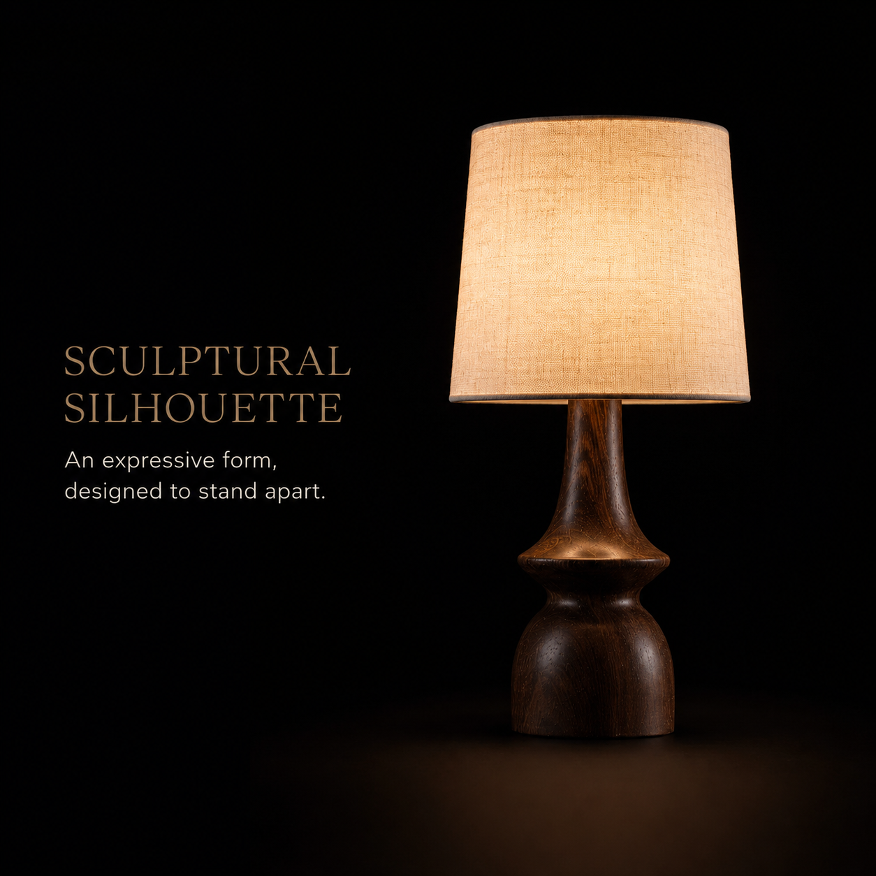 Luxora Forma™ | Sculptural Table Lamp