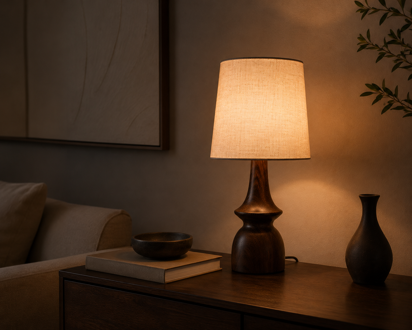Luxora Forma™ | Sculptural Table Lamp